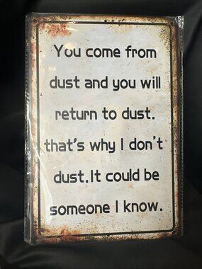 Vintage Metal Tin Signs Rustic Retro Wall Art Decor Home 8x12 Dust